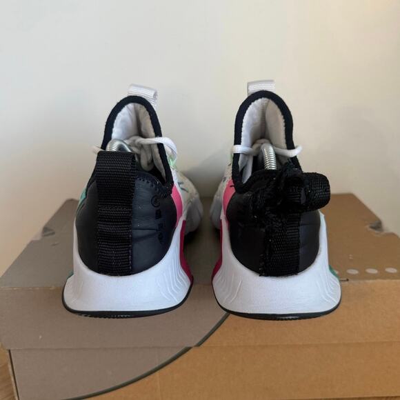 Nike Free Metcon White/Hyper Jade Women Running Sneakers - SZ 7 - Picture 8 of 12